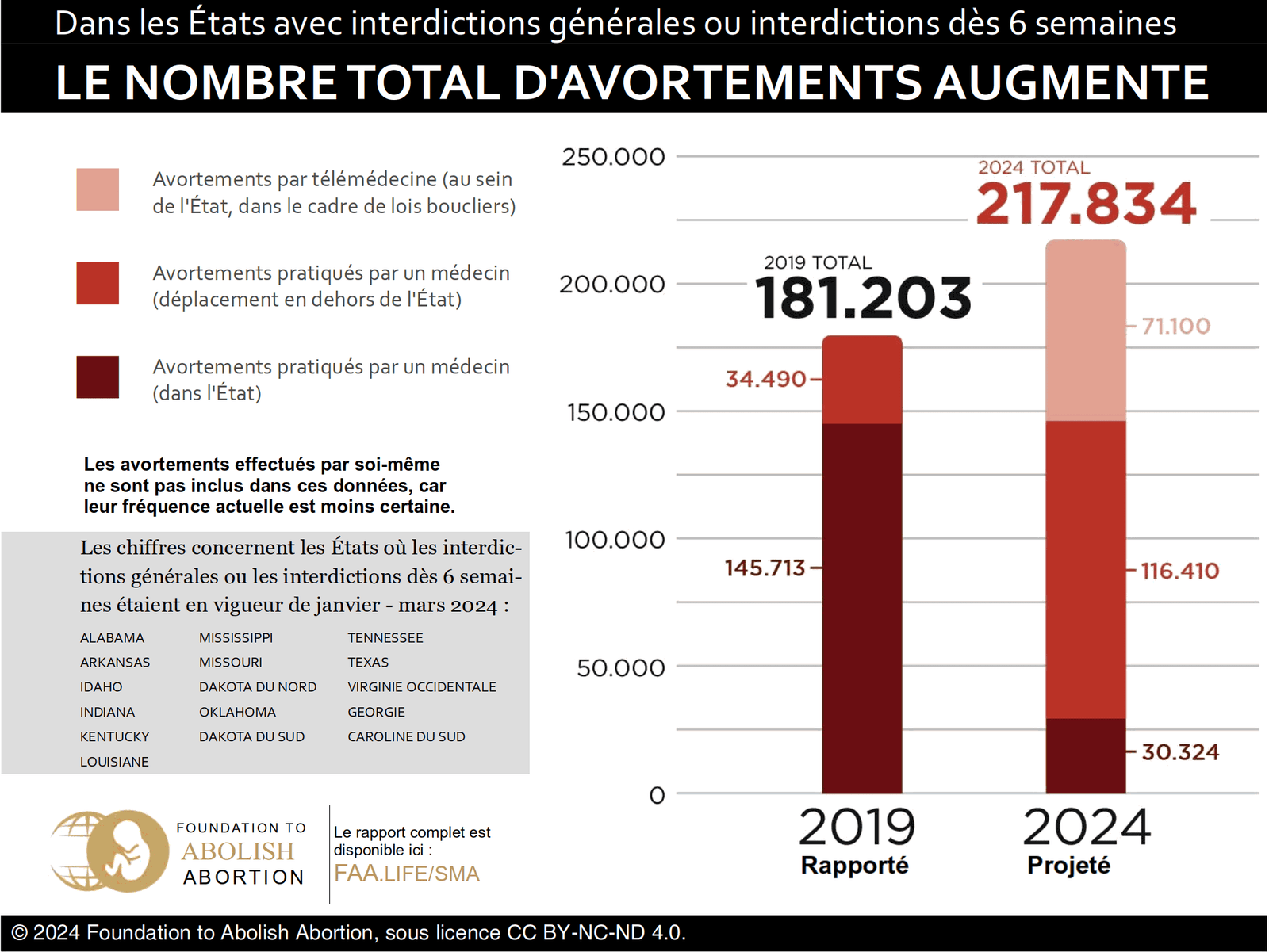 Chiffres tirés du rapport 'Babies Unprotected' de la FAA d'octobre 2024